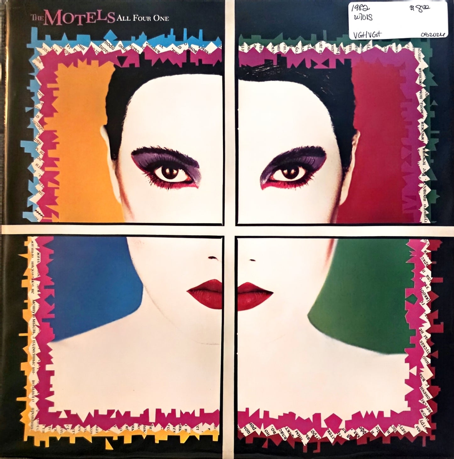 The Motels – All Four One (used)(1982 Pressing)