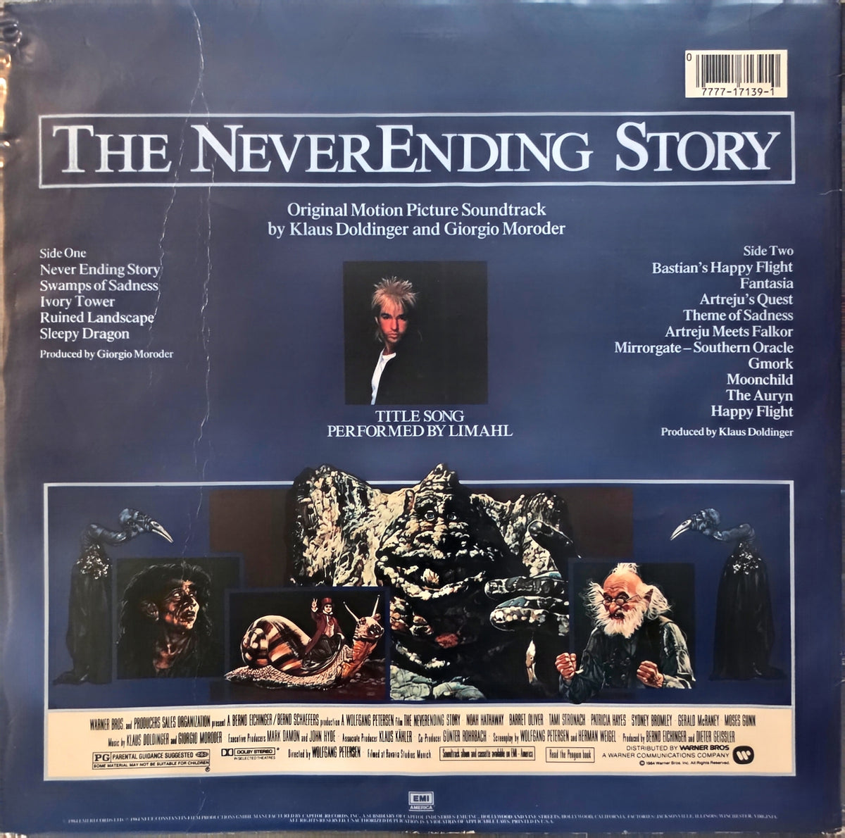 The NeverEnding Story (Soundtrack) (used)(1984 OG Pressing)