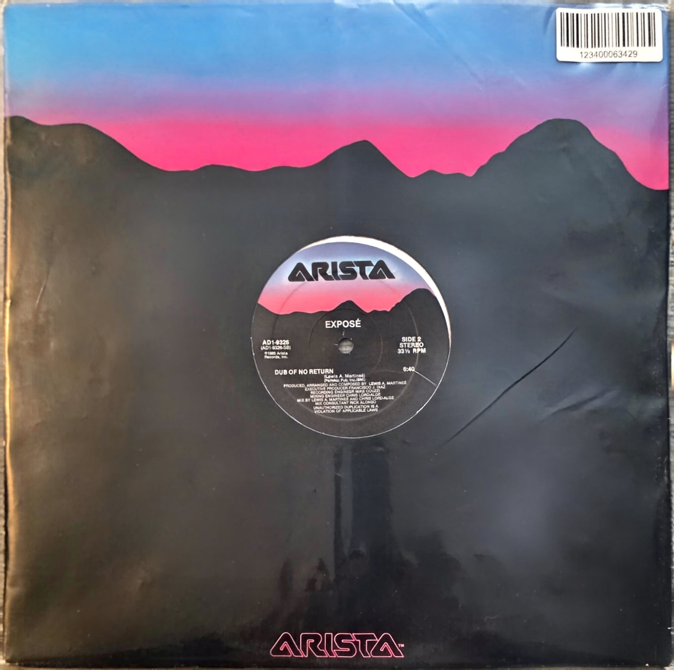 Exposé – Point Of No Return (used)(1985 Pressing)