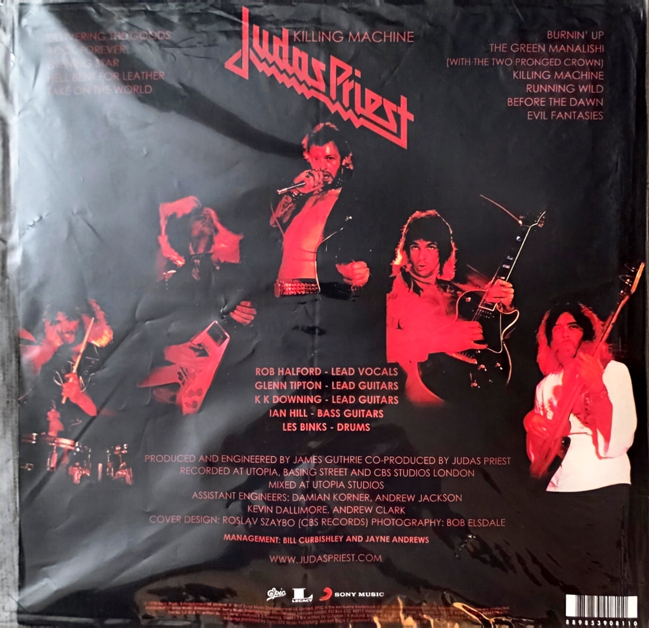 Judas Priest – Killing Machine (used)(2017 Pressing)