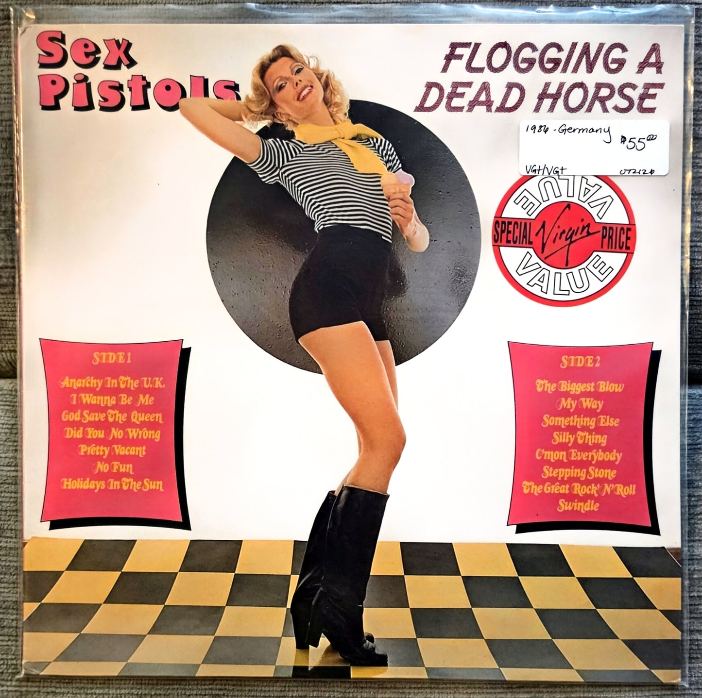 Sex Pistols – Flogging A Dead Horse (used)(1986 Germany Pressing)