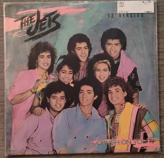 The Jets – Crush On You (used)(1986 Pressing)
