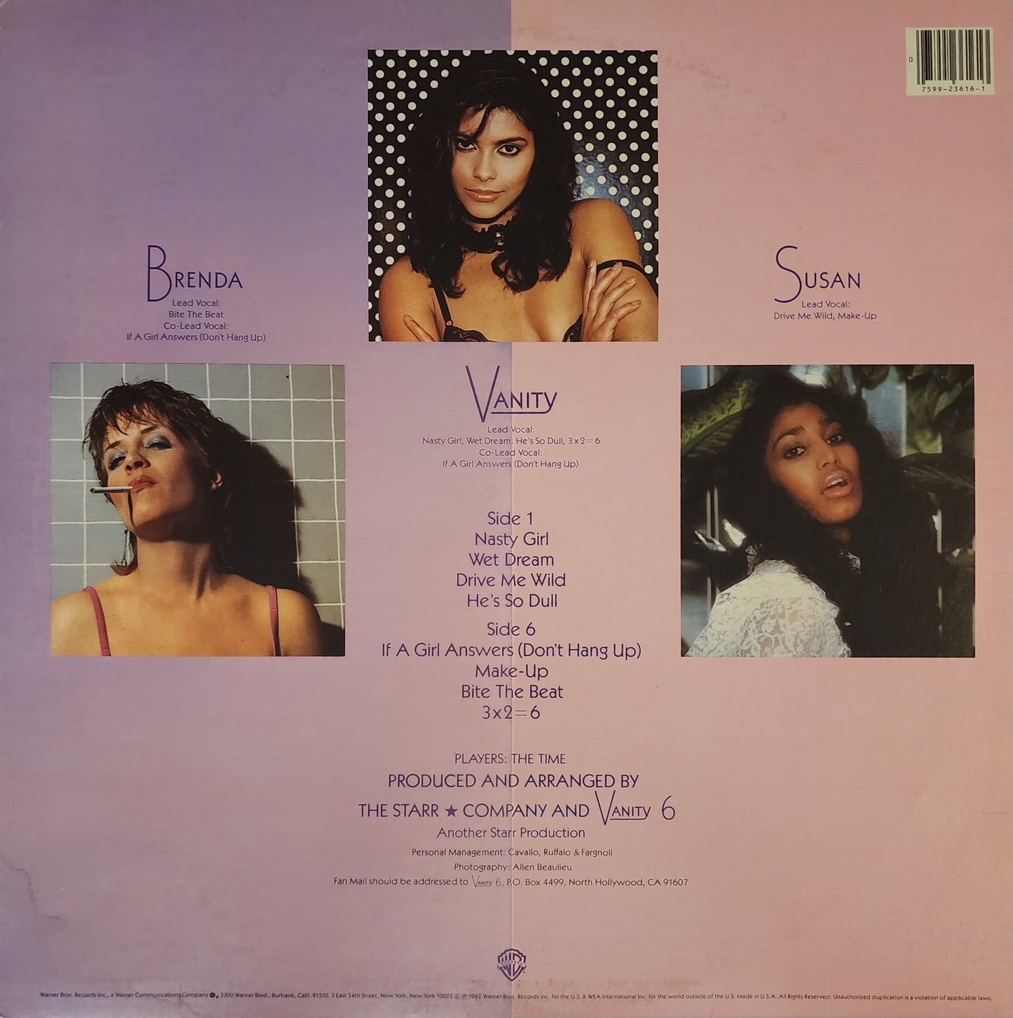 Vanity 6 – Vanity 6 (used)(1982 Pressing)