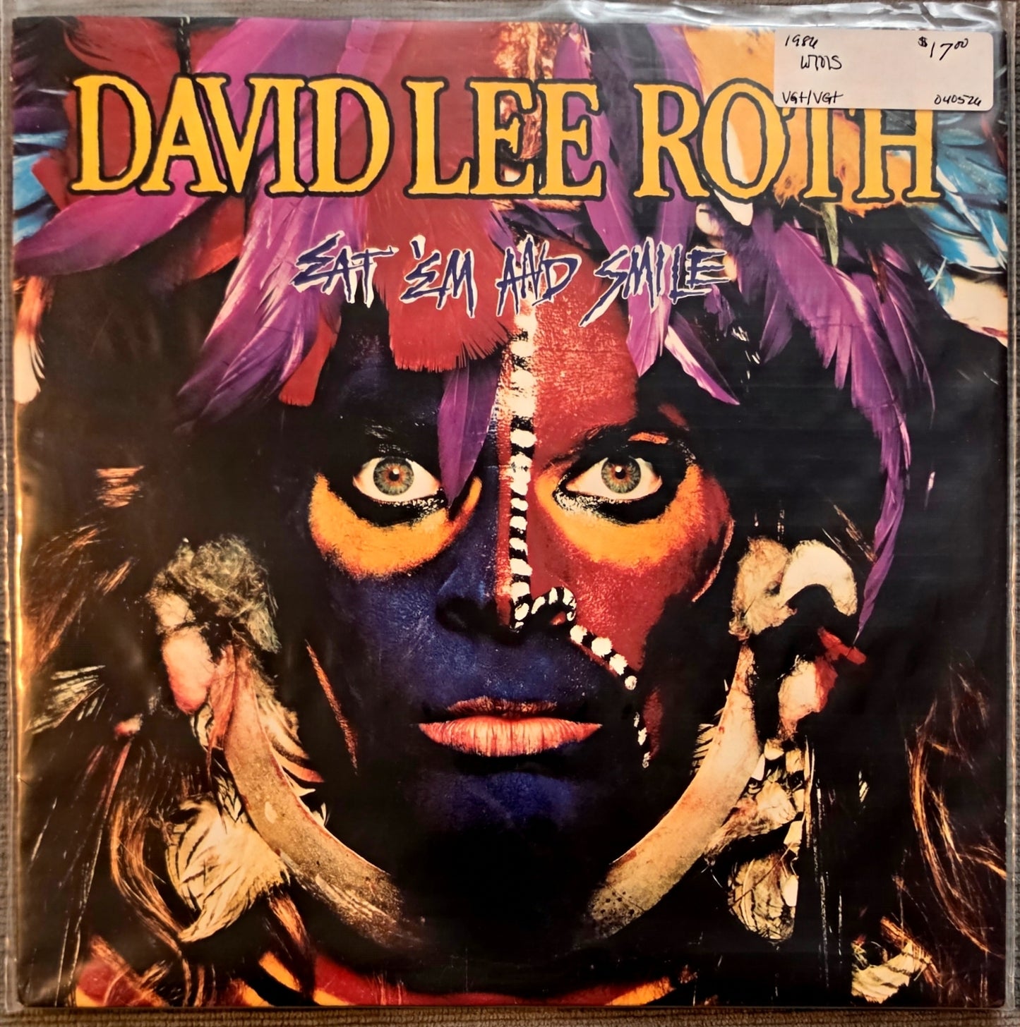 David Lee Roth – Eat 'Em And Smile (used)(1986 Pressing)
