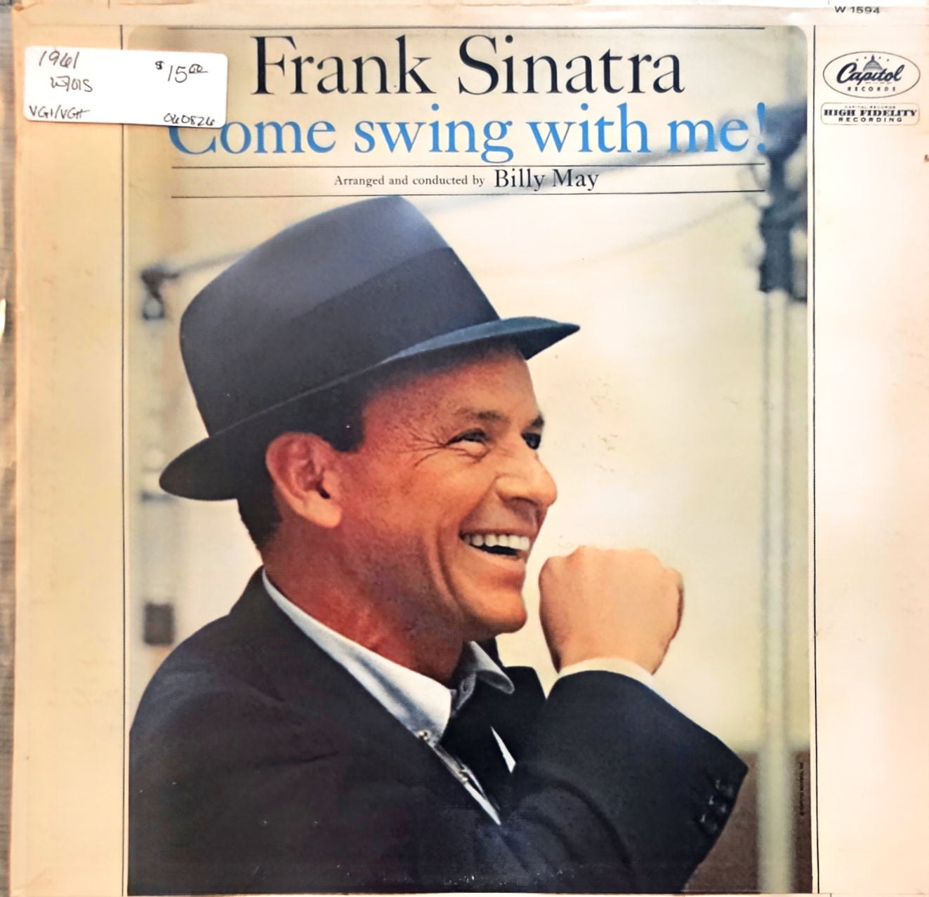 Frank Sinatra – Come Swing With Me! (used)(1961 Pressing)