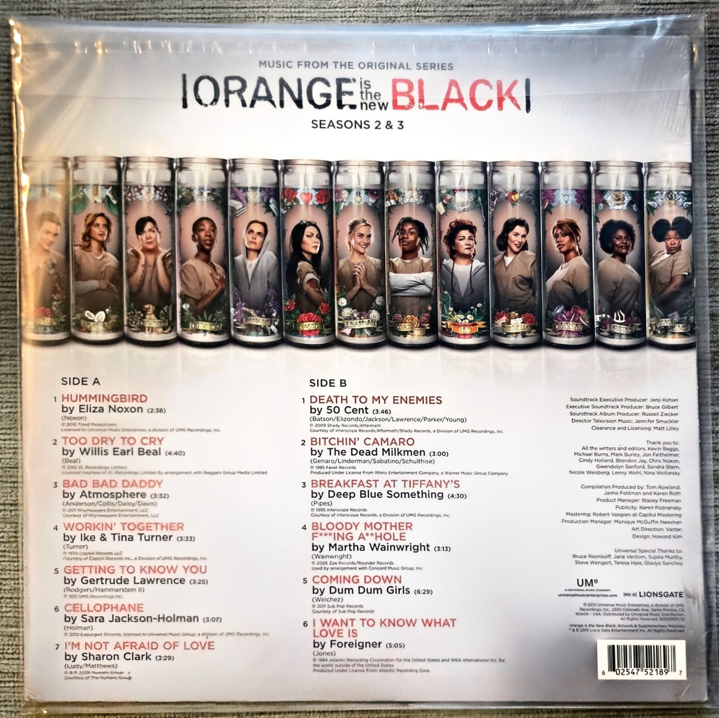Orange Is The New Black Seasons 2 & 3 (Soundtrack)(new)(2015 Pressing)