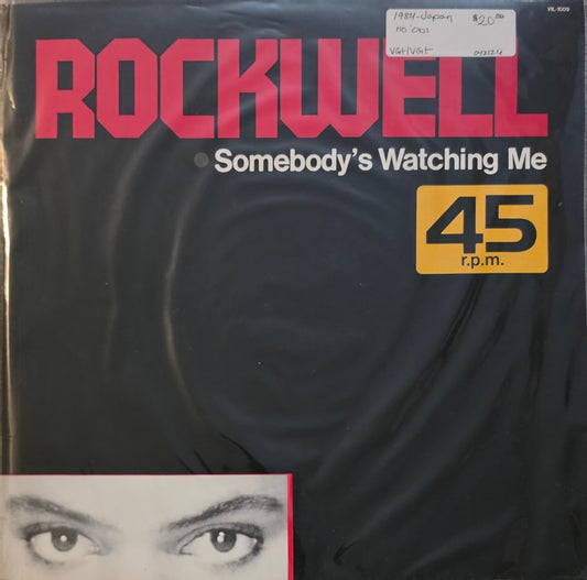 Rockwell – Somebody's Watching Me (used)(1984 Japanese Pressing)