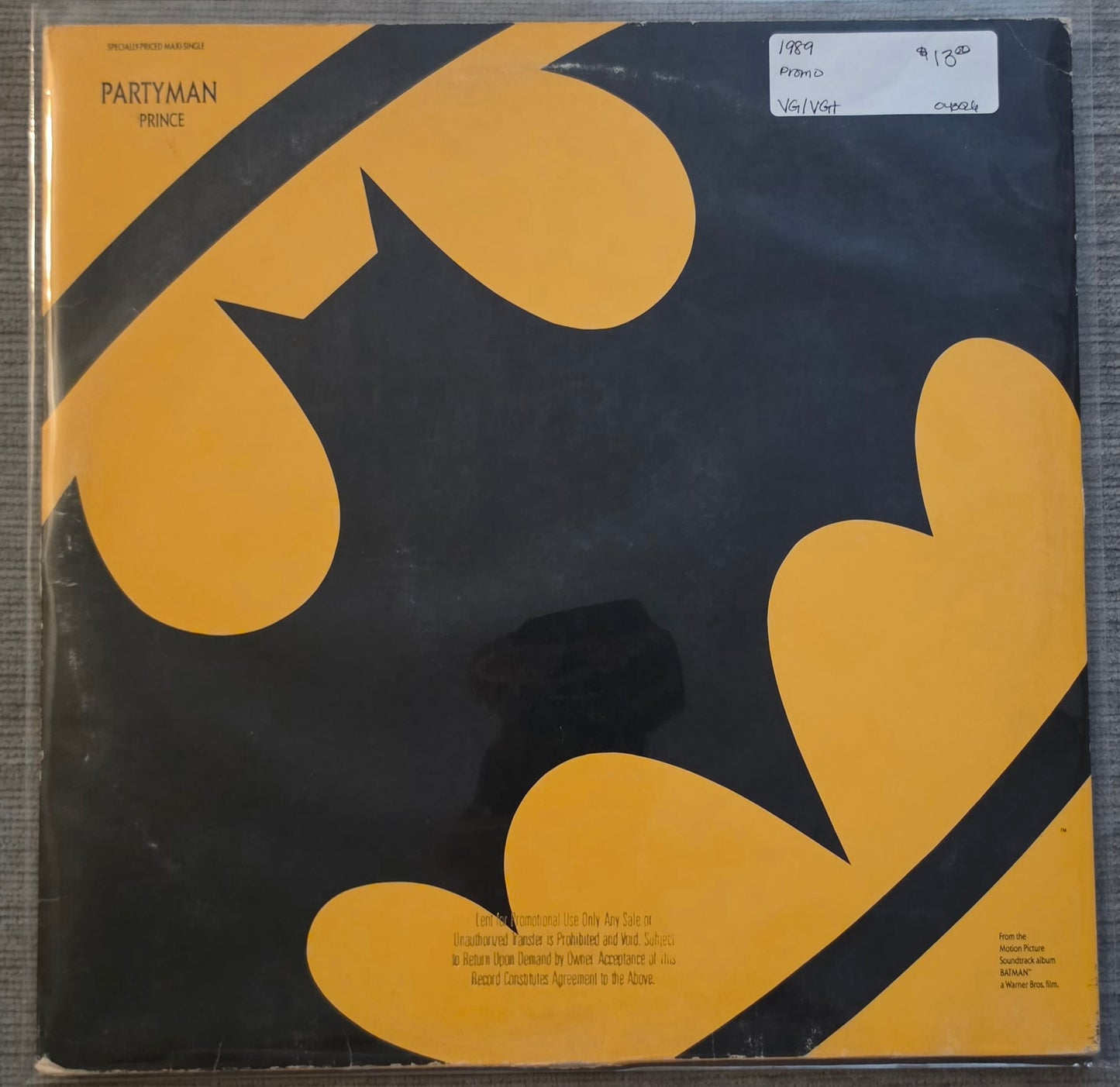 Prince – Partyman (used)(1989 Pressing)