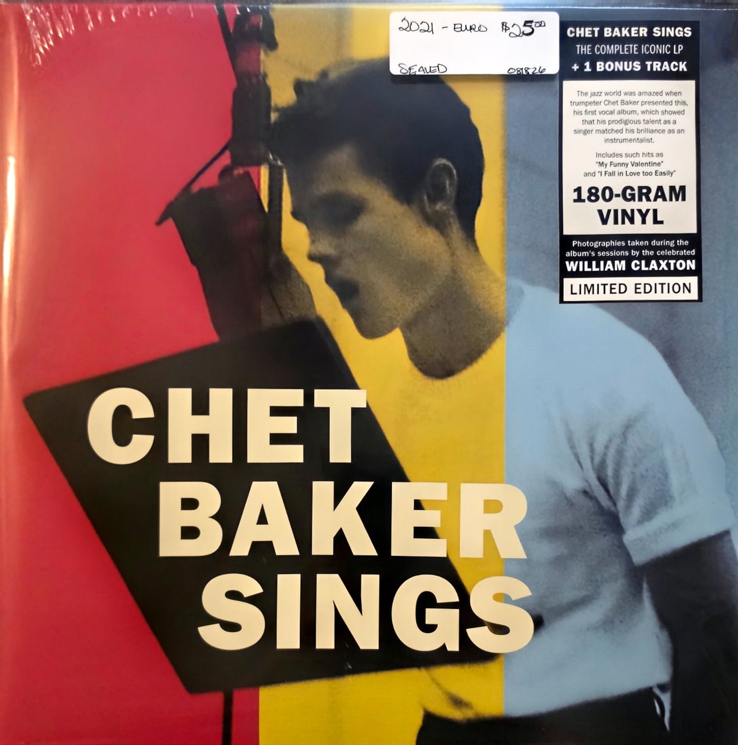Chet Baker – Chet Baker Sings(new) (2021 Pressing)