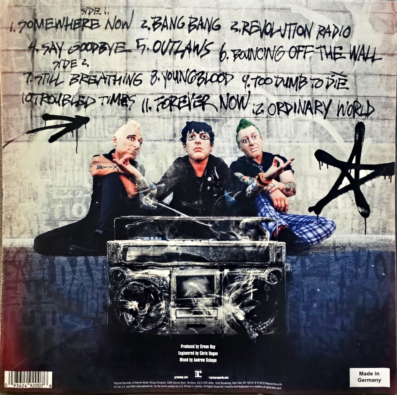 Green Day – Revolution Radio (used)(2016 Pressing)