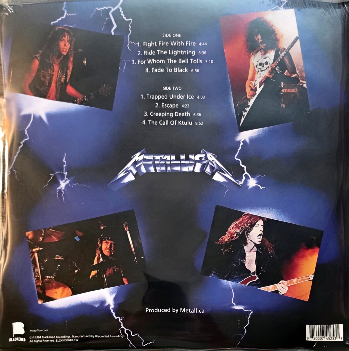 Metallica – Ride The Lightning (new)(2021 Pressing)