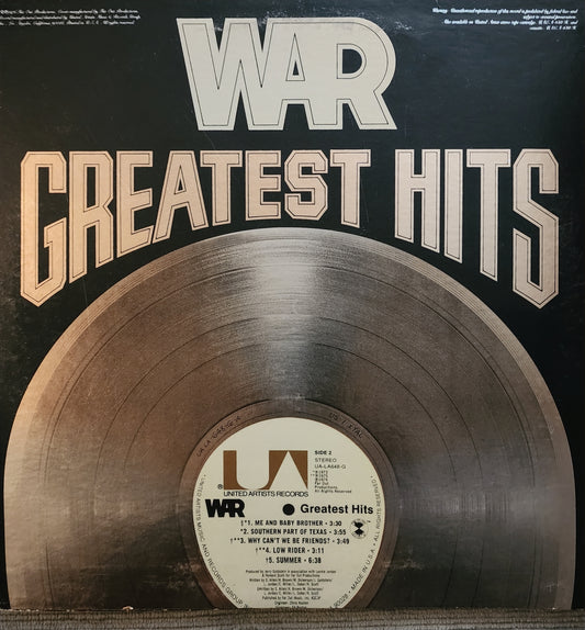 War – Greatest Hits (used)(1976 Pressing)