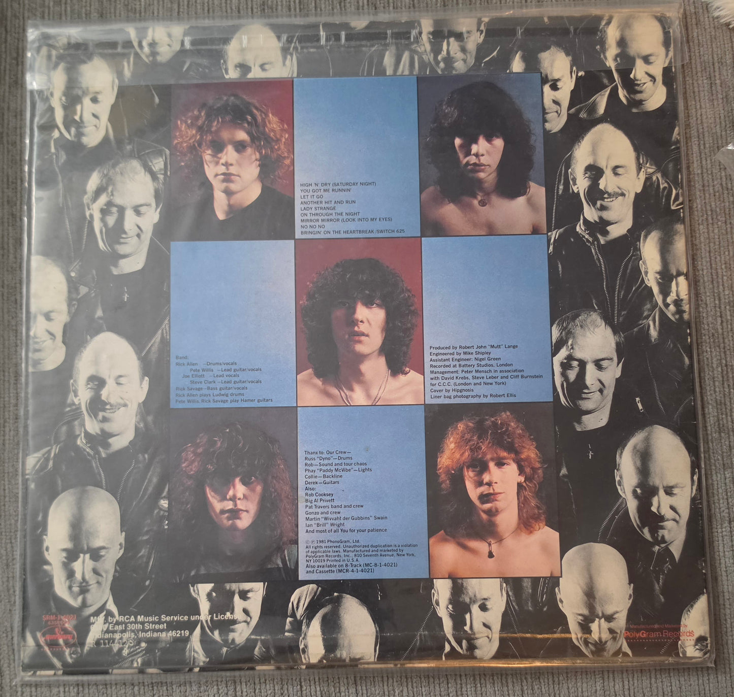 Def Leppard – High 'N' Dry (used)(1981 Pressing)