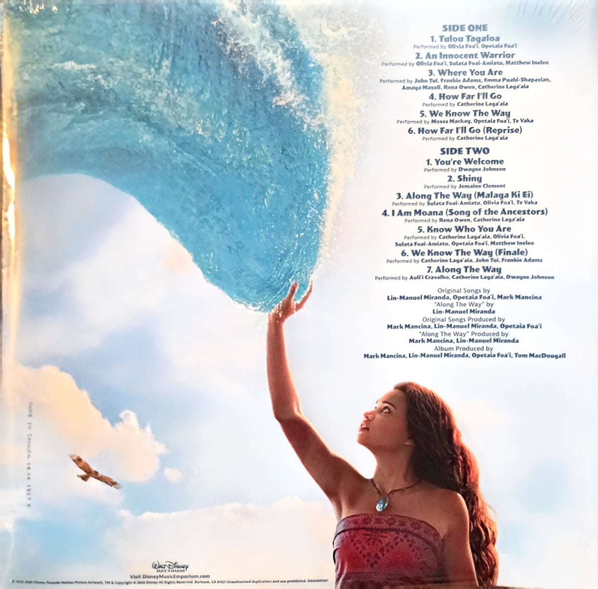 Moana (Live Action) (new)(2026 Pressing)