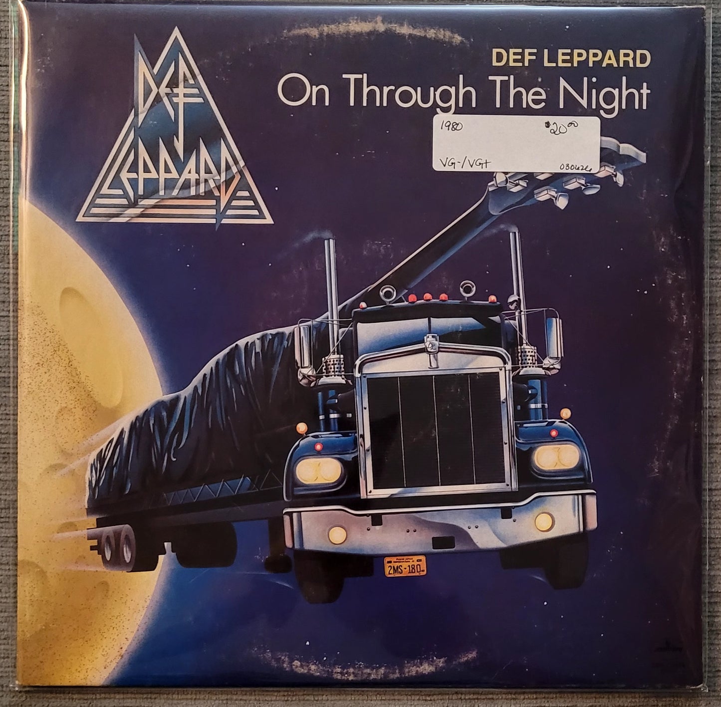 Def Leppard – On Through The Night (used)(1980 Pressing)