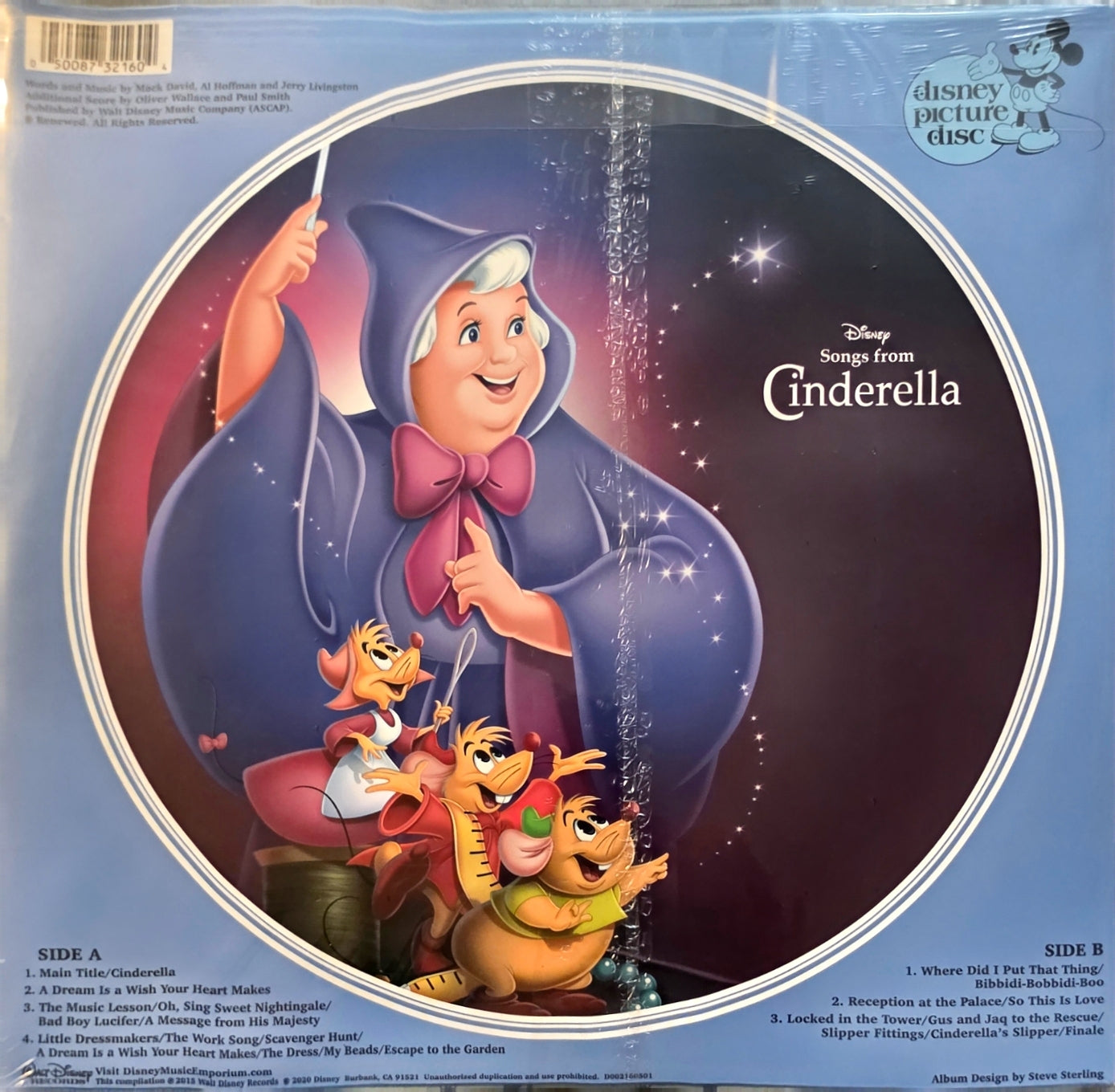 Disney's  - Songs From Cinderella (new)(2020 Pressing)