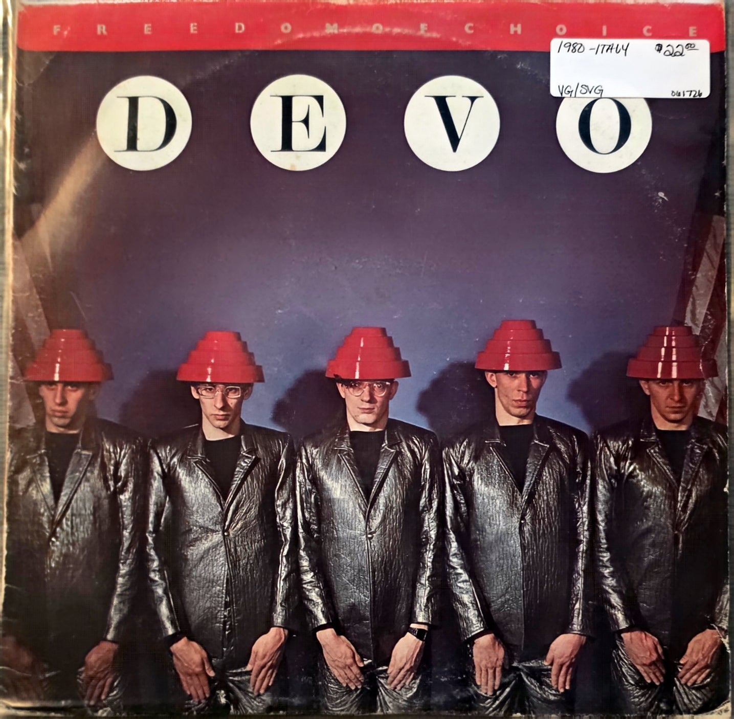 Devo – Freedom Of Choice (used)(1980 Italy Pressing