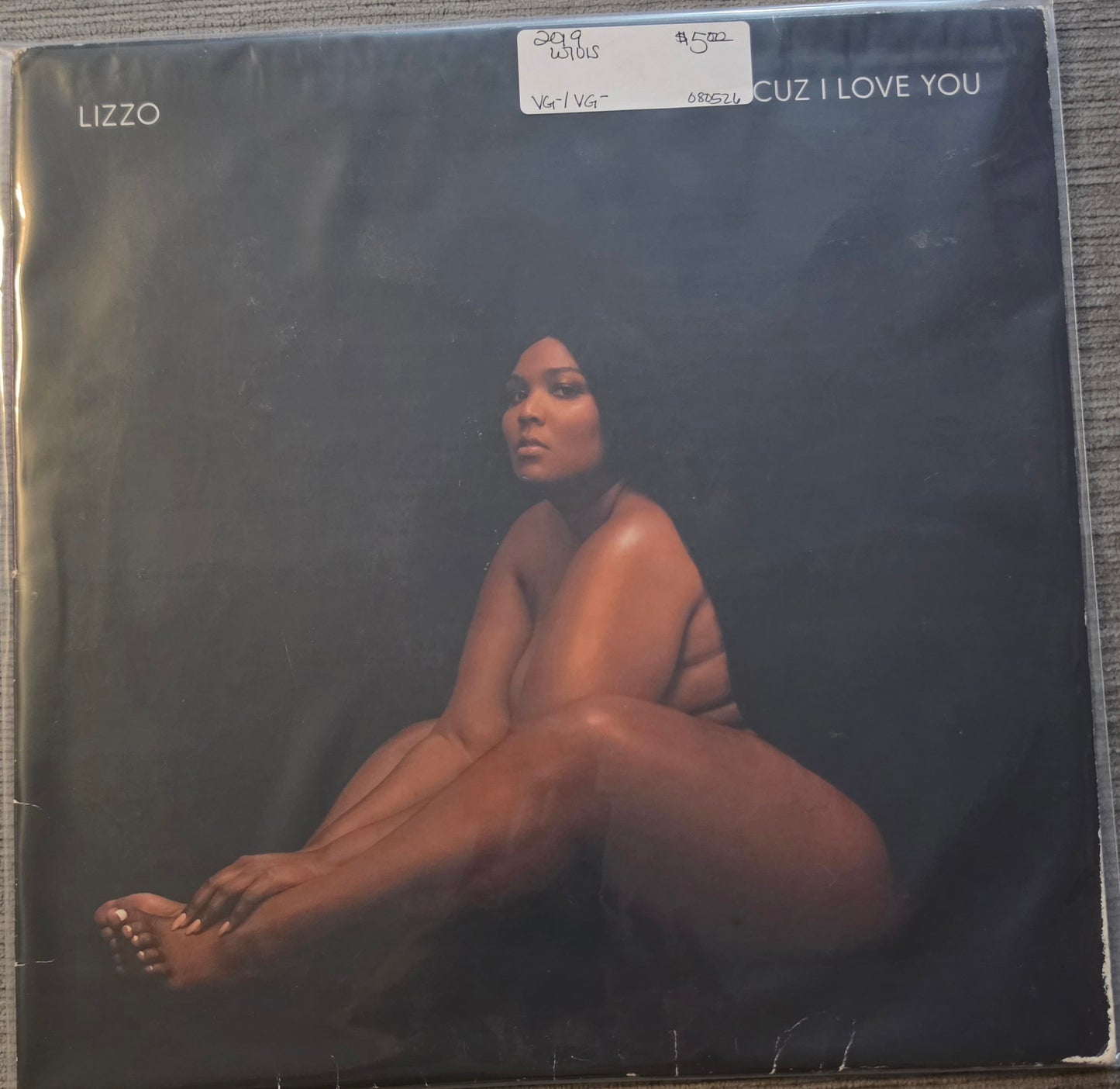 Lizzo – Cuz I Love You (used)(2019 Pressing)