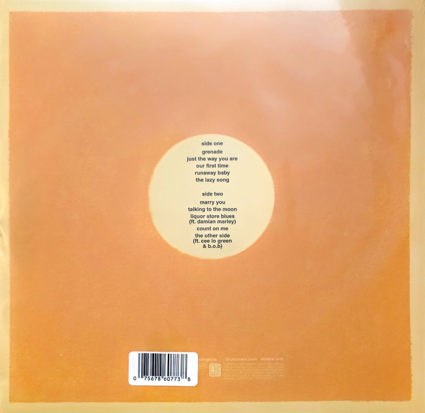 Bruno Mars – Doo-Wops & Hooligans (new)(2024 Pressing)