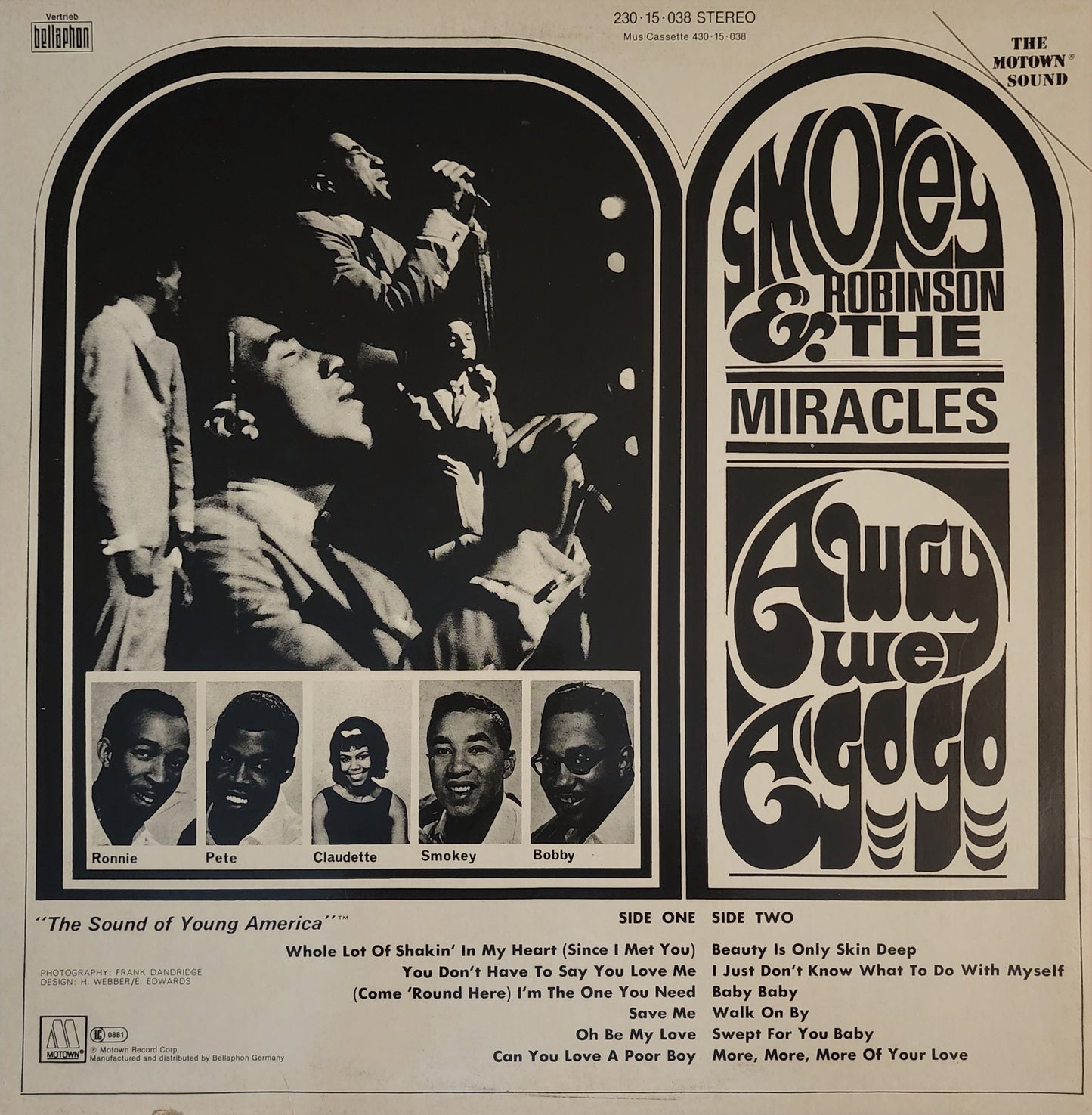 Smokey Robinson & The Miracles – Away We A Go-Go (used)(1981 Pressing)