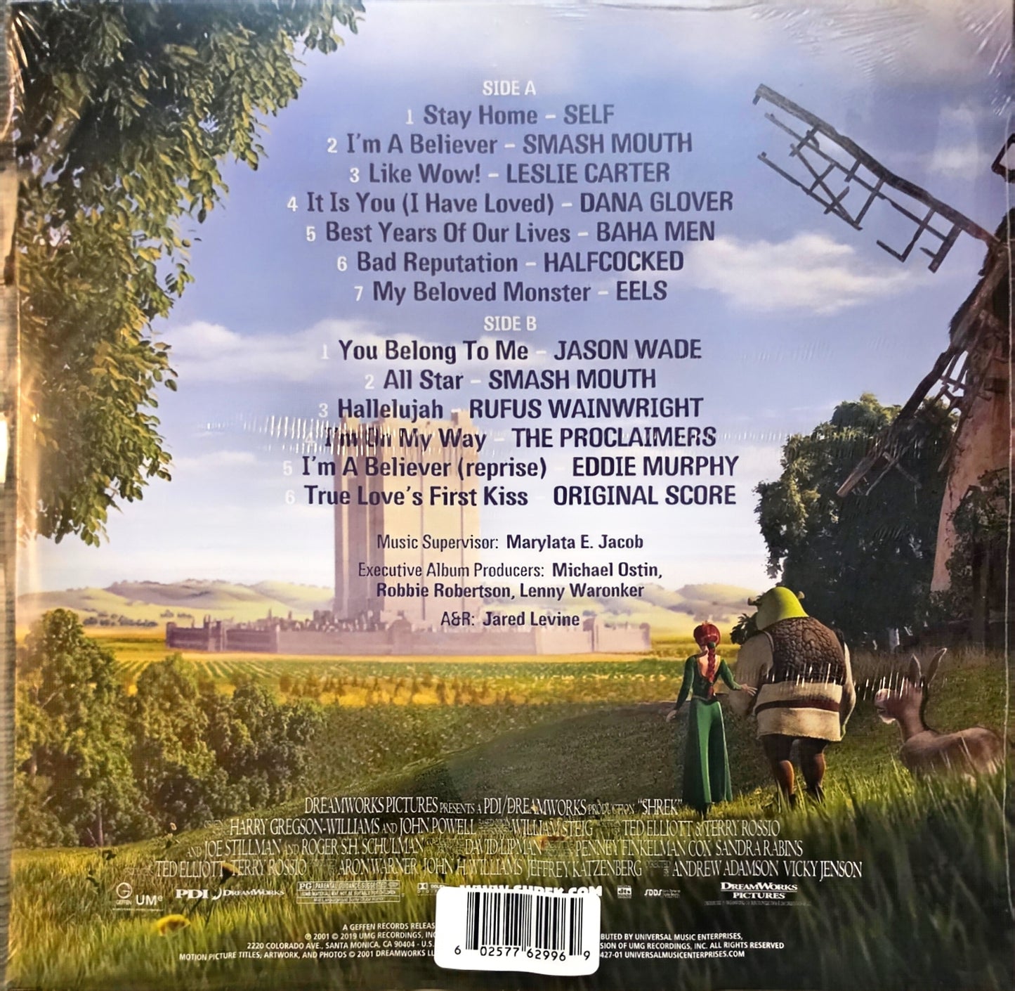 Shrek - Music From The Original Motion Picture (new)(2019 Pressing)
